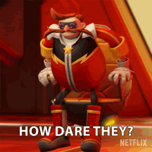 How Dare They Dr Eggman GIF - How Dare They Dr Eggman Sonic Prime GIFs