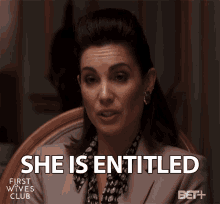 She Is Entitled Authorized GIF - She Is Entitled Authorized Have Rights GIFs