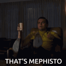 Leonardo Dicaprio Mephisto GIF - Leonardo Dicaprio Mephisto Thats Mephisto GIFs