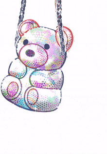 shiny teddy bear lebra jolie meet yo mama song bling bear hanging teddy bear