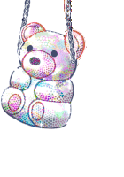 Shiny Teddy Bear Lebra Jolie Sticker - Shiny Teddy Bear Lebra Jolie Meet Yo Mama Song Stickers