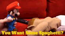 Sml Mario GIF - Sml Mario You Want Some Spaghetti GIFs