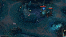 a screenshot of a league of legends game shows a player with the number 10
