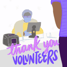 thank you volunteers thank you election officials election heroes election2020