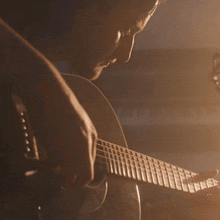 Playing Guitar Austin Snell GIF - Playing Guitar Austin Snell Things I Shouldn'T Do Song GIFs