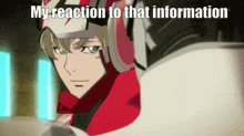 Barnaby Brooks Jr My Reaction To That Information GIF - Barnaby Brooks Jr My Reaction To That Information Tiger And Bunny GIFs