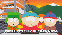 Were Totally Fucked Now Kyle GIF - Were Totally Fucked Now Kyle South Park GIFs