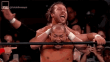 Kenny Omega Wrestling GIF - Kenny Omega Wrestling Hold GIFs
