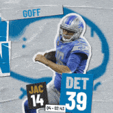 Detroit Lions (39) Vs. Jacksonville Jaguars (14) Fourth Quarter GIF - Nfl National Football League Football League GIFs