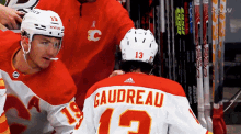 Calgary Flames Johnny Gaudreau GIF - Calgary Flames Johnny Gaudreau Flames GIFs