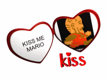 mario mario from hell kiss me mario korone heart locket