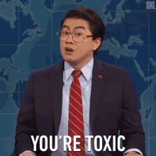 Youre Toxic Toxic Person GIF - Youre Toxic Toxic Person Not Healthy GIFs