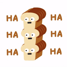 food bread cute haha laughing