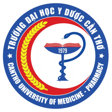 a logo for a university of medicine with a snake and a cup
