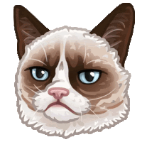 Grumpy Cat Sticker - Grumpy Cat Stickers