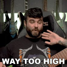 Way Too High Andrew Baena GIF - Way Too High Andrew Baena It'S So High GIFs