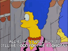 The Simpsons Marge Simpson GIF - The Simpsons Marge Simpson Decided GIFs