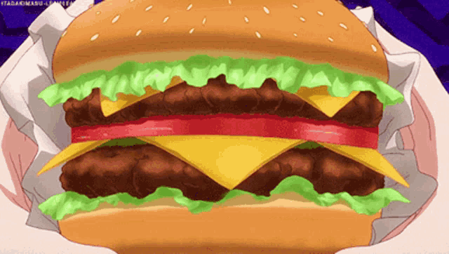 Whether it's “McRonalds” or “Max Burger”, There's Always Time for a  Hamburger with Friends | Itadakimasu Anime!