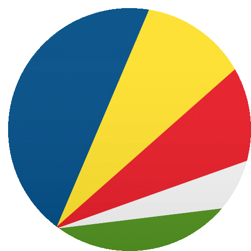 Seychelles Flags Sticker - Seychelles Flags Joypixels Stickers