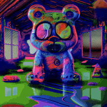 bears psychedelic