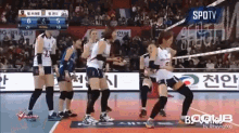 dance korean funny vibing volleyball