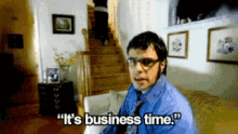 Its Business Time Serious GIF - Its Business Time Serious Talking GIFs