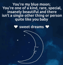 my blue moon sweet dreams ollie goodnight ollie