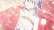 a girl in a white dress is standing on stairs