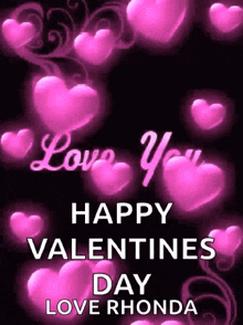 Happy Valentines Day Hearts GIF - Happy Valentines Day Hearts Love You GIFs