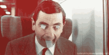 Mr Bean GIF - Mr Bean Eyebrows GIFs