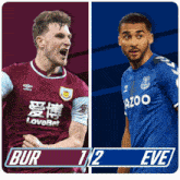 Burnley F.C. (1) Vs. Everton F.C. (2) Half-time Break GIF - Soccer Epl English Premier League GIFs