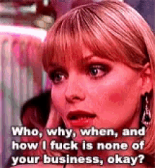 None Of Your Business Michelle Pfeiffer GIF