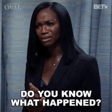 Do You Know What Happened Priscilla Owens GIF - Do You Know What Happened Priscilla Owens The Oval GIFs