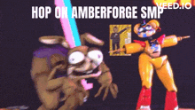 Amberforge Smp Hop On GIF - Amberforge Smp Amberforge Hop On GIFs