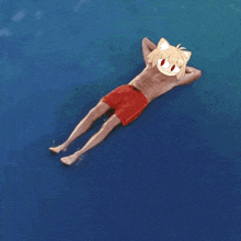 a drawing of a cat in a fireball