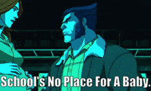 X Men 97 Wolverine GIF - X Men 97 Wolverine Schools No Place For A Baby GIFs