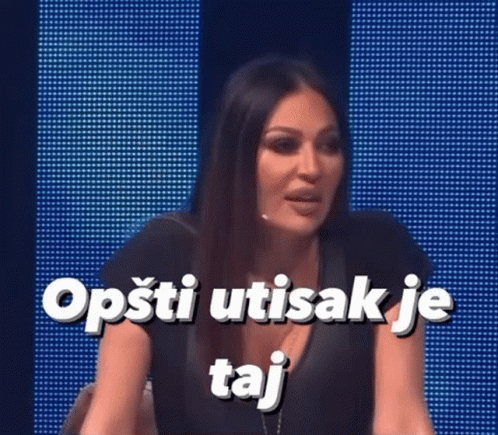 Ceca Opsti Utisak GIF - Ceca Opsti Utisak Ceca Opsti Utisak GIFs