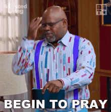 Begin To Pray Mr Brown GIF - Begin To Pray Mr Brown Assisted Living GIFs