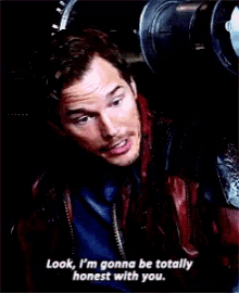 starlord honest confess guardians of the galaxy