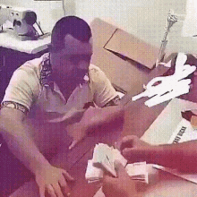 Funny Count Money GIF - Funny Count Money Saliva GIFs