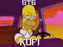 St6 Kofi GIF - St6 Kofi Homer Simpson GIFs