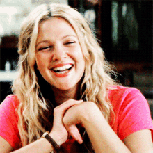Laughing Drew Barrymore GIF - Laughing Drew Barrymore Happy GIFs