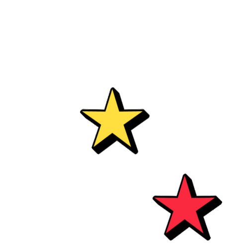 Shooting Stars Warped Sticker - Shooting Stars Warped Spinning Stickers