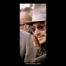 Johnny Depp Gum GIF