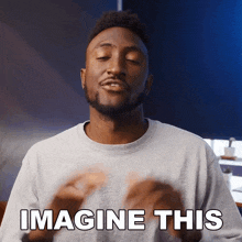 Imagine This Marques Brownlee GIF - Imagine This Marques Brownlee Think About This GIFs
