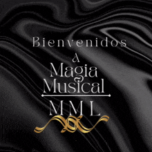 a sign that says bienvenidos a magia musical mml on it