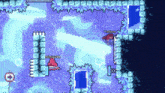 a screenshot of a video game with violtron and mimig298 on the screen