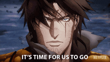 Its Time For Us To Go Trevor Belmont GIF - Its Time For Us To Go Trevor Belmont Richard Armitage GIFs