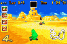 Mario Kart Game Boy Advance GIF - Mario Kart Game Boy Advance Super Circuit GIFs