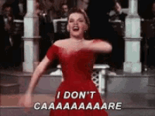 Judy Garland I Dont Care GIF - Judy Garland I Dont Care Idc GIFs